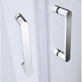 Cersanit Zip - Cabine de douche 89x89 cm, chrome/verre clair S154-002