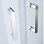 Cersanit Zip - Cabine de douche 89x89 cm, chrome/verre clair S154-002