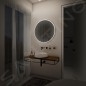 Nimco Miroirs - Miroir avec éclairage LED, diamètre 80 cm, touches tactiles, aluminium ZP 26002RVX Nimco Miroirs - Miroir avec éclairage LED, diamètre 80 cm, touches tactiles, aluminium ZP 26002RVX