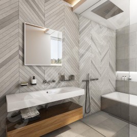 Nimco Miroirs - Miroir avec éclairage LED, 60x60 cm, touches tactiles, noir ZPC 13066VX-90