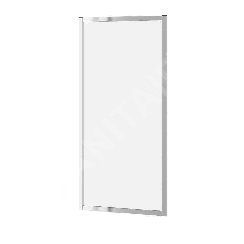 Cersanit Zip - Paroi de douche 89 cm, chrome/verre clair S154-008