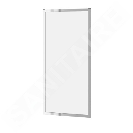 Cersanit Zip - Paroi de douche 89 cm, chrome/verre clair S154-008