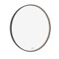 Nimco Miroirs - Miroir avec éclairage LED, diamètre 90 cm, touches tactiles, noir ZPC 31003RVX-90 Nimco Miroirs - Miroir avec éclairage LED, diamètre 90 cm, touches tactiles, noir ZPC 31003RVX-90