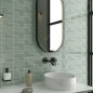 Nimco Miroirs - Miroir avec éclairage LED, 50x100 cm, touches tactiles, noir ZPC 32004LVX-90 Nimco Miroirs - Miroir avec éclairage LED, 50x100 cm, touches tactiles, noir ZPC 32004LVX-90