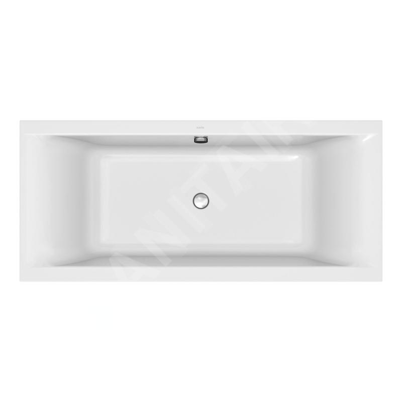 kielle Arkas I - Baignoire rectangulaire 180x80 cm, blanc 11111550 kielle Arkas I - Baignoire rectangulaire 180x80 cm, blanc 11111550