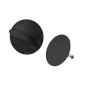 Hansgrohe Flexaplus - Set de finition, noir mat 58185670