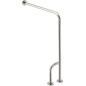 Sapho Équipement de salle de bain - Support de main courante 800x850 mm, gauche, inox XH526 Sapho Équipement de salle de bain - Support de main courante 800x850 mm, gauche, inox XH526