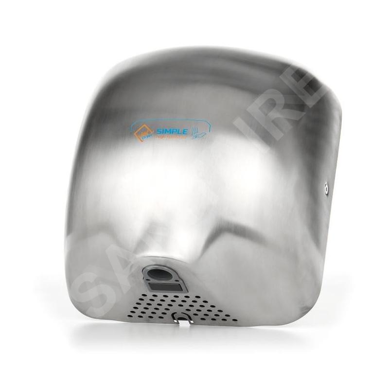 Jet Dryer Sèche-mains - Sèche-mains à air chaud Simple, inox mat 8596220002723 Jet Dryer Sèche-mains - Sèche-mains à air chaud Simple, inox mat 8596220002723