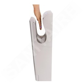 Jet Dryer Sèche-mains - Sèche-mains à air pulsé Style, plastique ABS, argenté 8596220002693