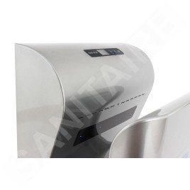 Jet Dryer Sèche-mains - Sèche-mains à air pulsé Style, plastique ABS, argenté 8596220002693