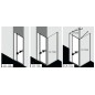 Kermi CADA XS - Porte de douche 1GL, 120x200 cm, gauche, argent brillant/verre transparent CK1GL12020VPK Kermi CADA XS - Porte de douche 1GL, 120x200 cm, gauche, argent brillant/verre transparent CK1GL12020VPK