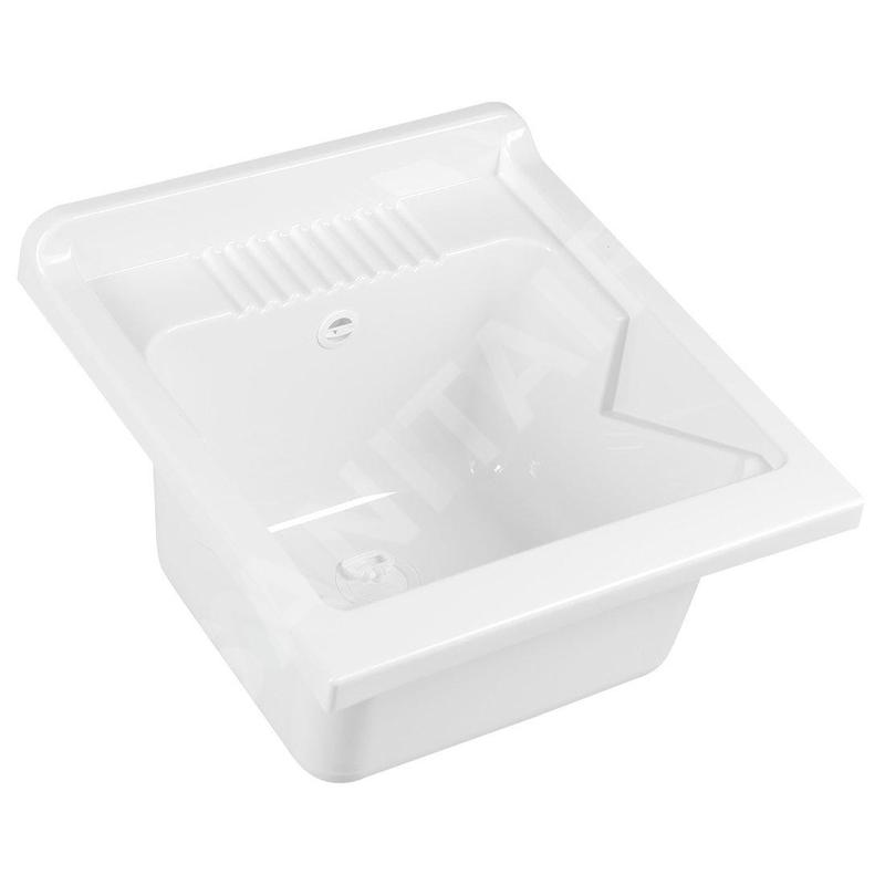 Aqualine Éviers - Bec, 450x500 mm, blanc PI4550