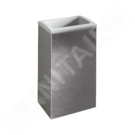 Keuco Collection Moll - Poubelle ouverte, murale, anthracite/chrome 12788010001