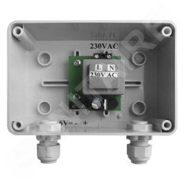 Bruckner Accessoires - Alimentation pour 1 à 10 rinceurs d'urinoirs, 230V/ 6V DC 121.762.1