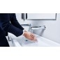 Hansa Electra - Mitigeur de lavabo infrarouge, alimentation depuis pile, chrome 00870019