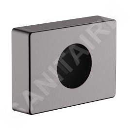 Hansgrohe AddStoris - Distributeur de sachets hygiéniques, chrome noir brossé 41773340