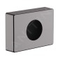 Hansgrohe AddStoris - Distributeur de sachets hygiéniques, chrome noir brossé 41773340