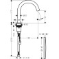Axor Uno - Mitigeur de lavabo électronique, alimentation 230 V, noir mat 38010670