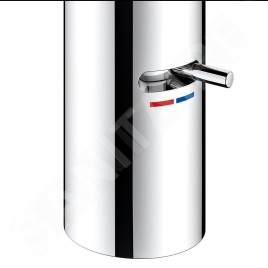 Keuco IXMO - Mitigeur de lavabo électronique avec contrôle de la température, alimentation depuis pile, chrome 59511011100