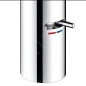 Keuco IXMO - Mitigeur de lavabo électronique avec contrôle de la température, alimentation depuis pile, chrome 59511011100