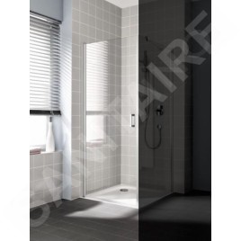 Kermi CADA XS - Porte de douche 1KL, 80x200 cm, gauche, argent brillant/verre transparent CK1KL08020VPK