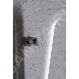 Sapho Équipement de salle de bain - Poignée pliante, longueur 81 cm, blanc XH518W