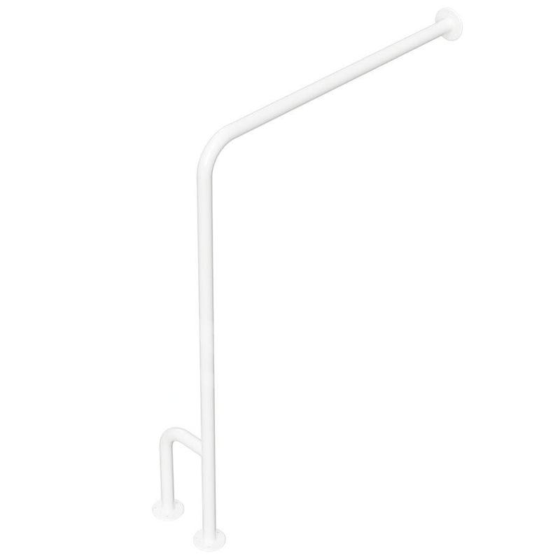 Sapho Équipement de salle de bain - Main courante gauche, 80x85 cm, blanc XH526W Sapho Équipement de salle de bain - Main courante gauche, 80x85 cm, blanc XH526W