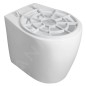 Sapho Isvea - Vidoir sur pied 36x52 cm, sortie vario, blanc VKS03
