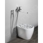 Sapho Isvea - Vidoir sur pied 36x52 cm, sortie vario, blanc VKS03