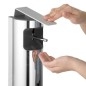 Keuco Plan - Distributeur de désinfectant, 500 ml, murale, chrome/noir 14954010400