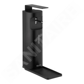 Keuco Plan - Distributeur de désinfectant, 500 ml, murale, noir 14954370400