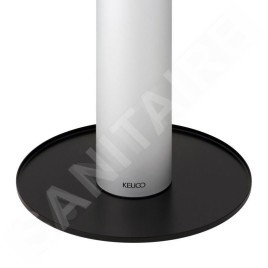 Keuco Plan - Distributeur de désinfectant, 750 ml, à poser, argenté/noir 14957170400