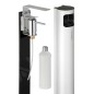Keuco Plan - Distributeur de désinfectant, 750 ml, à poser, argenté/noir 14957170400