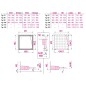 Kermi CADA XS - Porte de douche 1KR, 80x200 cm, droite, argent brillant/verre transparent CK1KR08020VPK