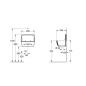 Villeroy & Boch O.novo - Vidoir suspendu 46x35 cm, blanc alpin 69120101
