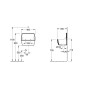 Villeroy & Boch O.novo - Grille pour vidoir suspendu, chrome 96830000