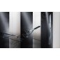Keuco Axess - Barre de maintien 85 cm, pliable, noire 35003370837