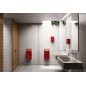 ffuuss one - Sèche-mains, rouge/gris foncé HD1.06.2.605.2