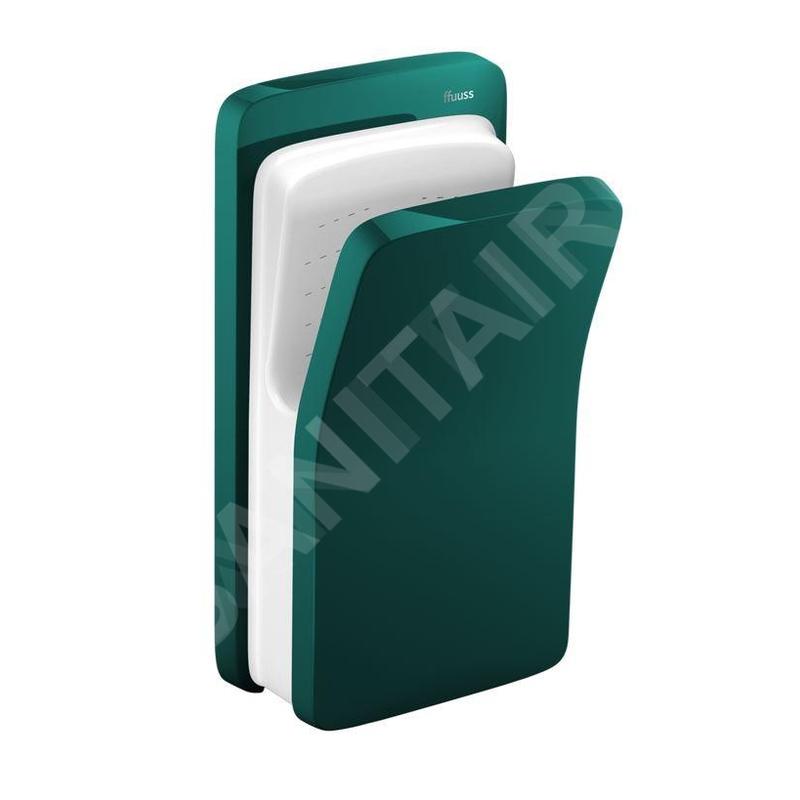 ffuuss one - Sèche-mains, vert foncé/blanc HD1.06.2.607.1