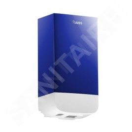 ffuuss dom - Distributeur de savon/désinfectant, 800 ml, bleu foncé/blanc SD1.52.0.606.000