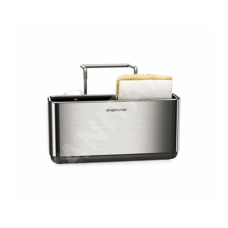 Simplehuman Accessoires de cuisine - Porte-éponge, inox brossé KT1134