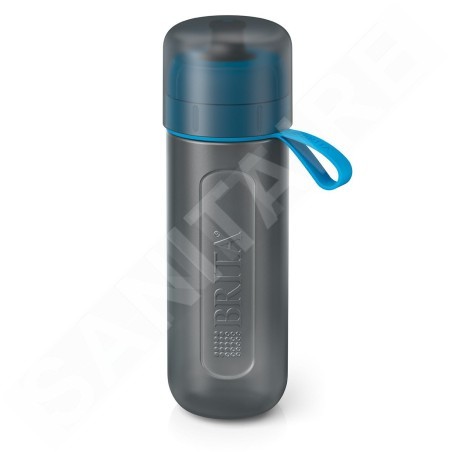 Brita Accessoires - Bouteille à filtre, volume 0,6 l, 1x filtre, bleu/gris 1020336