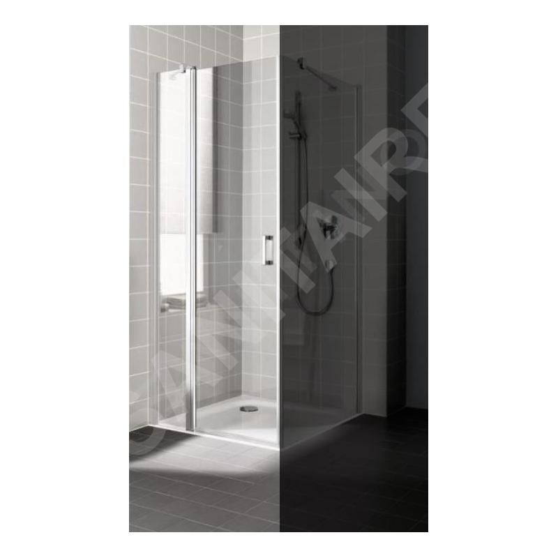Kermi CADA XS - Porte de douche 1NL, 100x200 cm, gauche, argent brillant/verre transparent CK1NL10020VPK Kermi CADA XS - Porte de douche 1NL, 100x200 cm, gauche, argent brillant/verre transparent CK1NL10020VPK