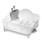 Simplehuman Accessoires de cuisine - Égouttoir 370x326x172 mm, blanc KT1104
