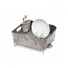 Simplehuman Accessoires de cuisine - Égouttoir 370x326x172 mm, gris KT1106