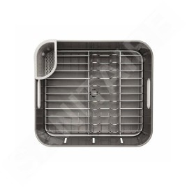 Simplehuman Accessoires de cuisine - Égouttoir 370x326x172 mm, gris KT1106