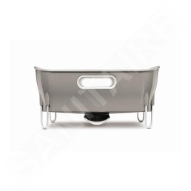 Simplehuman Accessoires de cuisine - Égouttoir 370x326x172 mm, gris KT1106