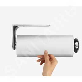 Simplehuman Accessoires de cuisine - Porte-torchon mural, 282 mm inox brossé KT1086