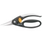 FISKARS Équipement de cuisine - Ciseaux à poisson, longueur 22 cm, noir 1003032