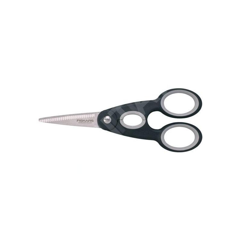 FISKARS Équipement de cuisine - Ciseaux de cuisine, longueur 22 cm, noir 1003034
